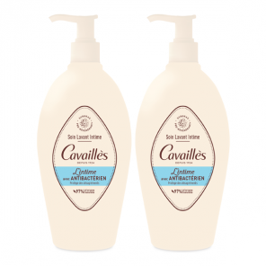 Rogé Cavaillès soin lavant intime anti-bactérien lot de 2 x 500ml