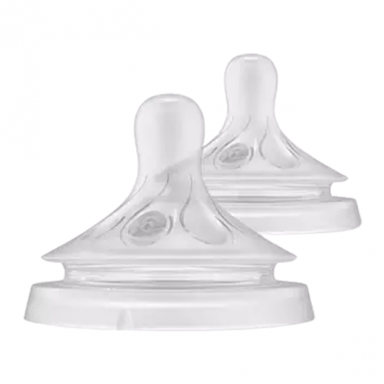 Avent Naturel Responce 2 tétines liquide épais 6 mois +