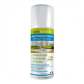 Vetoform antiparasitaire diffuseur habitation 150ml