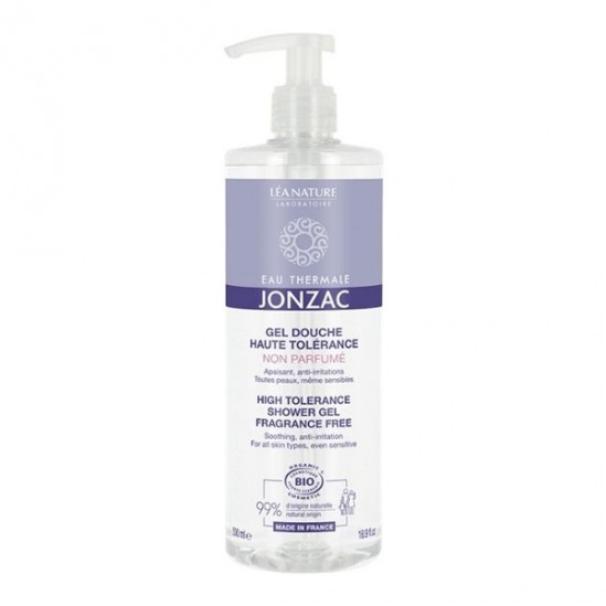 Jonzac Gel douche haute tolérance non parfumée 500ml