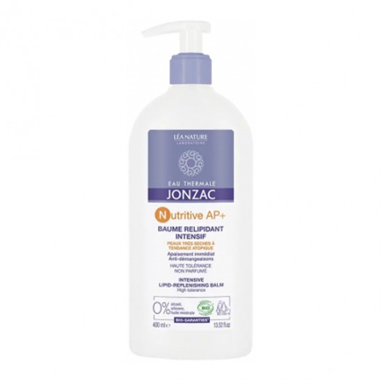 Jonzac Nutritive AP+ baume relipidant intensif bio 400ml