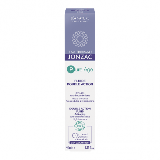 Jonzac Pure Age fluide double action bio 40ml