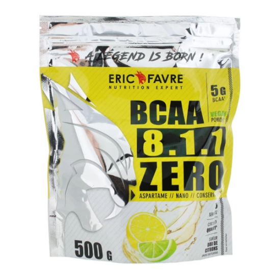 Eric Favre BCAA 8.1.1 Zero Vegan citron vert 500gr