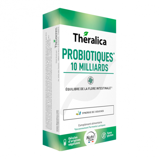 Théralica Probiotiques 10 milliards 30 gélules