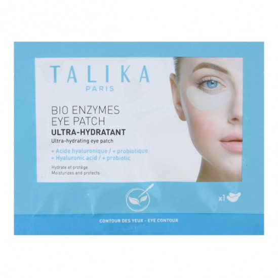 Talika bio enzymes eye patch ultra-hydratant 1 paire de patch