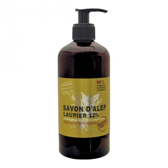 Tadé savon d'Alep liquide Laurier 12% 500ml