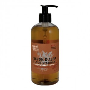 Tadé savon d'Alep liquide Fleur d'Argan 500ml