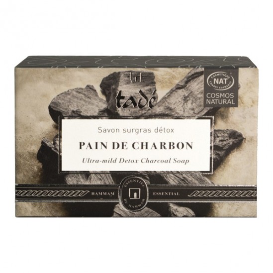 Tadé savon surgras détox pain de charbon 140gr