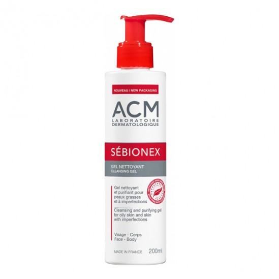 ACM Sébionex gel nettoyant 200ml