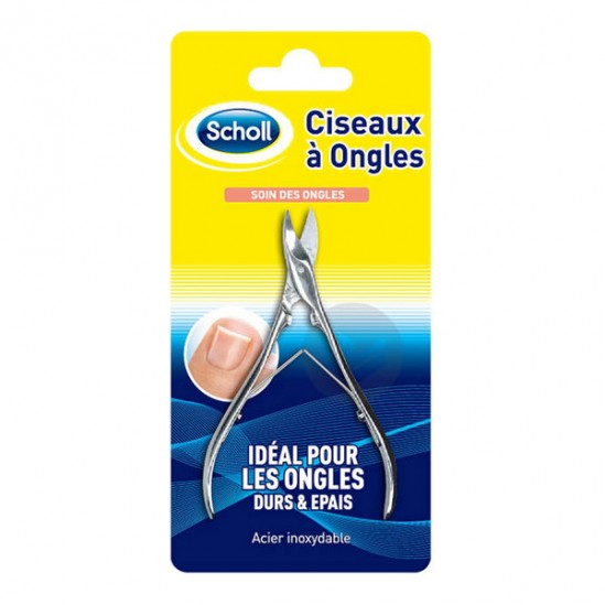 Scholl ciseaux à ongles durs & épais