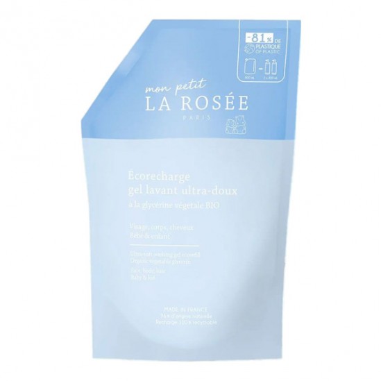 La Rosée Mon petit Écorecharge gel lavant ultra-doux bio 800ml