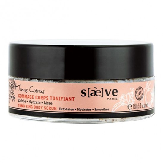 Saève Tonus Citrus gommage corps tonifiant 150gr Saève Tonus Citrus gommage corps tonifiant 150gr
