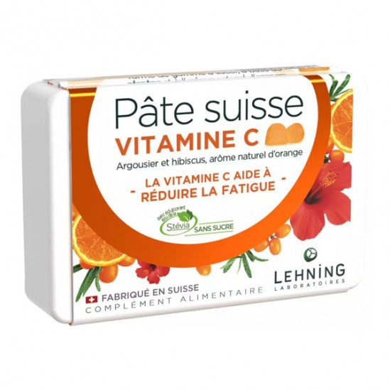 Lehning Pâte Suisse vitamine C 40 gommes