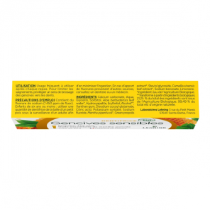 Lehning dentifrice gencives sensibles bio 80gr