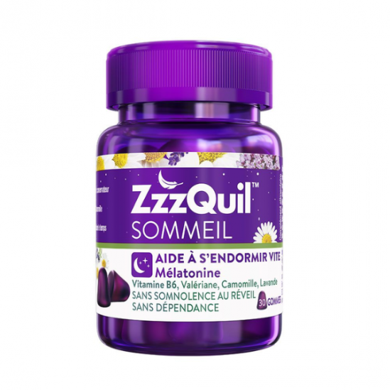 Zzzquil sommeil 30 gommes Zzzquil sommeil 30 gommes