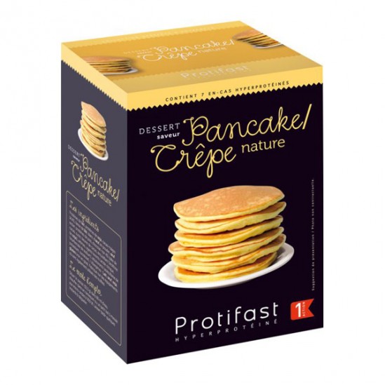Protifast Dessert pancake / crêpe nature 7 sachets de 28gr Protifast Dessert pancake / crêpe nature 7 sachets de 28gr