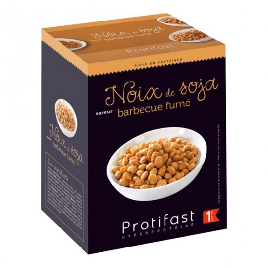 Protifast Noix de soja grillées saveur barbecue fumé 210gr