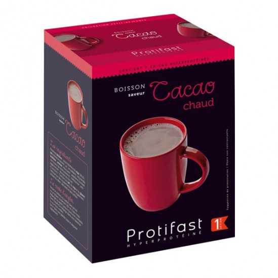 Protifast Boisson cacao chaud 7 sachets de 26,5gr