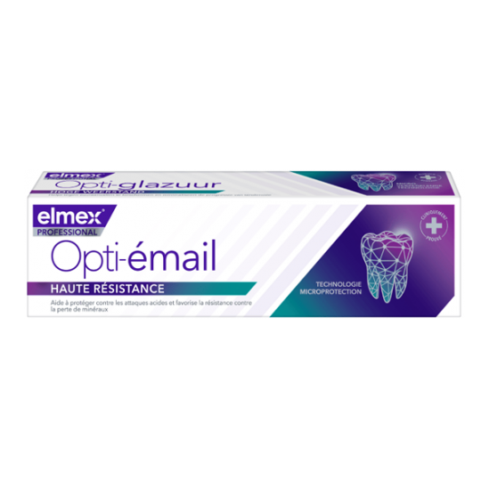 Elmex Opti-émail dentifrice blancheur lot de 2 x 75ml