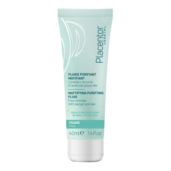 Placentor Végétal fluide purifiant matifiant 40ml