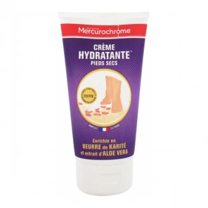 Mercurochrome crème Hydratante pieds secs 150ml