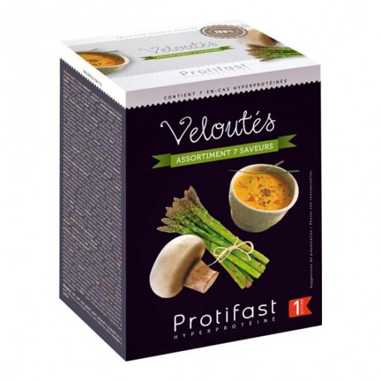 Protifast Veloutés assortiment 7 saveurs 7 sachets