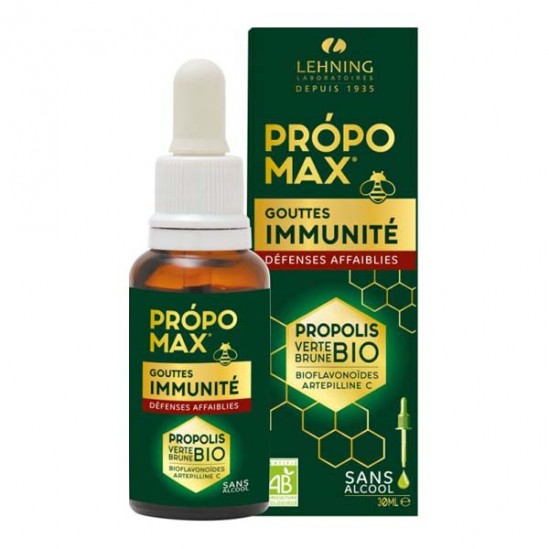 Lehning Propomax Immunité bio sans alcool 30ml