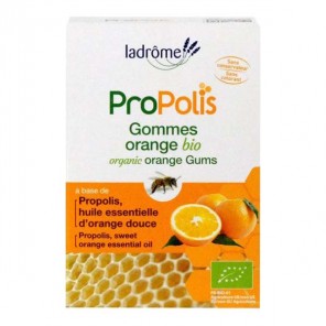 Ladrôme Propolis gommes orange bio 45gr