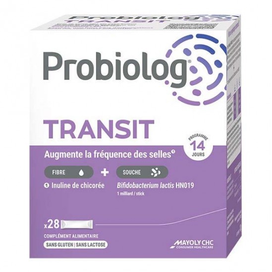 Mayoly Spindler Probiolog Transit 28 sticks
