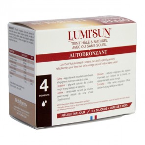 Nat & Form Lumi'Sun Autobronzant 30 gélules