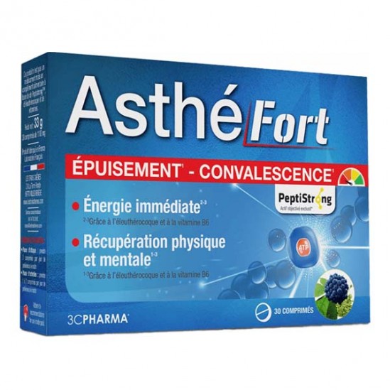 3C Pharma AsthéFort 30 comprimés