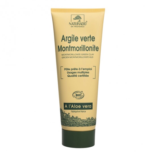 Naturado Argile verte Montmorillonite tube 300gr Naturado Argile verte Montmorillonite tube 300gr