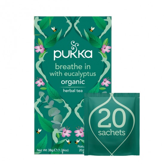 Pukka inspiration à l'Eucalyptus bio 20 sachets