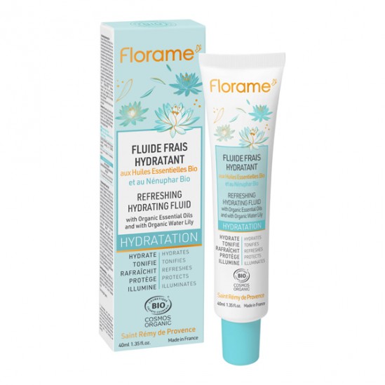 Florame Hydratation fluide frais hydratant bio 40ml