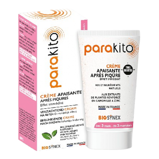 Parakito crème apaisante après-piqûres 40ml