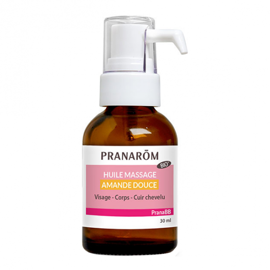 Pranarôm pranabb huile massage amande douce bio 30ml