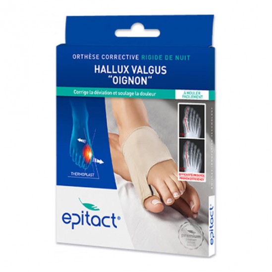Epitact orthèse corrective nuit hallux valgux oignon taille L Epitact orthèse corrective nuit hallux valgux oignon taille L