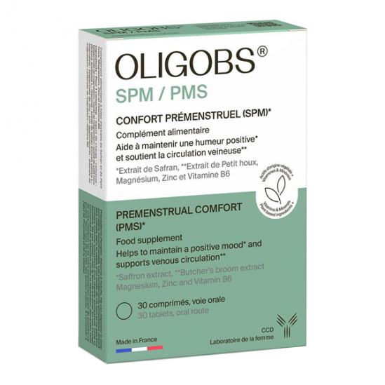CCD Oligobs SPM confort prémenstruel 30 comprimés