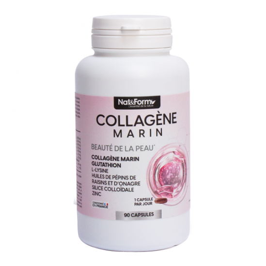 Nat & Form Collagène Marin 90 capsules
