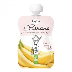 Popote La Banane dès 4 - 6 mois bio 120gr