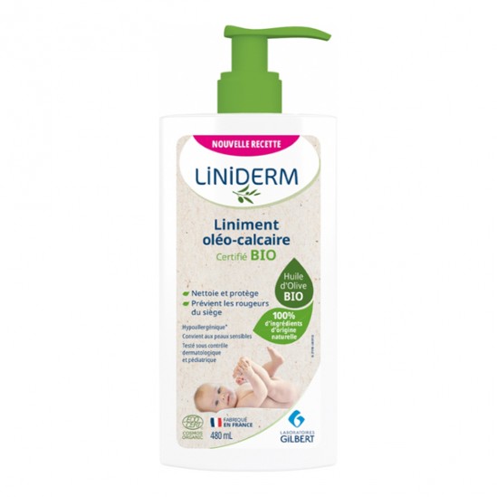 Gilbert Liniderm liniment oléo-calcaire bio 480ml