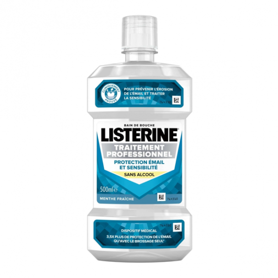 Listerine traitement professionnel bain de bouche 500ml Listerine traitement professionnel bain de bouche 500ml