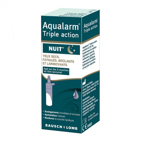 Bausch + Lomb Aqualarm Triple Action 10ml Bausch + Lomb Aqualarm Triple Action 10ml