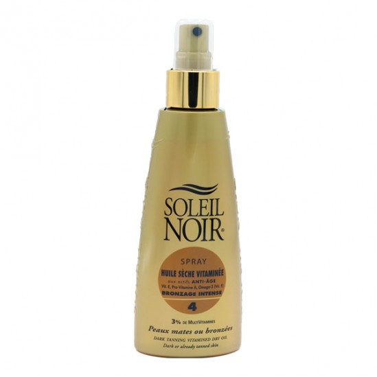 Soleil Noir huile sèche vitaminée 4 - 150ml