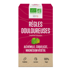 Léro Règles Douloureuses bio 14 gélules