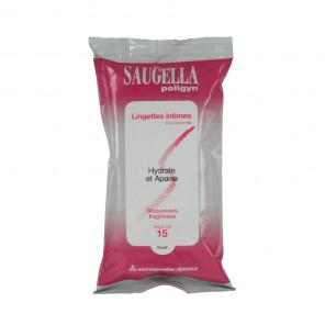 Saugella poligyn íntimo 15 toallitas