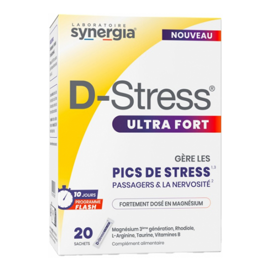 Synergia D-Stress Ultra Fort 20 sachets