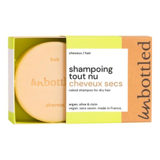 Unbottled shampoing tout nu cuir chevelu sensible 75gr