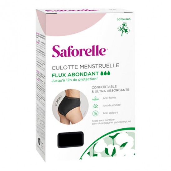 Saforelle Classic culotte menstruelle flux abondant T38