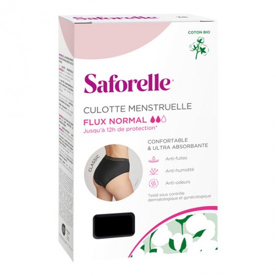 Saforelle Classic culotte menstruelle flux normal T40